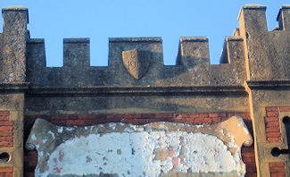 Photograph date plaque to 1901 Bexhill Drill Hall